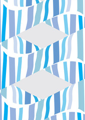 The blue background image uses shapes to create an image. continuous paste used in graphics