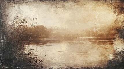 aged photograph texture with soft, blurred edges