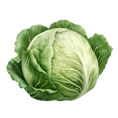 Obraz premium Fresh Green Cabbages with Lush Leaves – High-Quality Vegetables