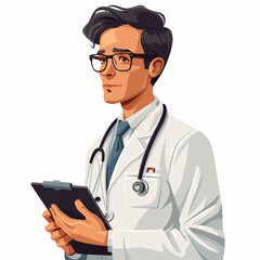 Fototapeta premium Doctor illustration
