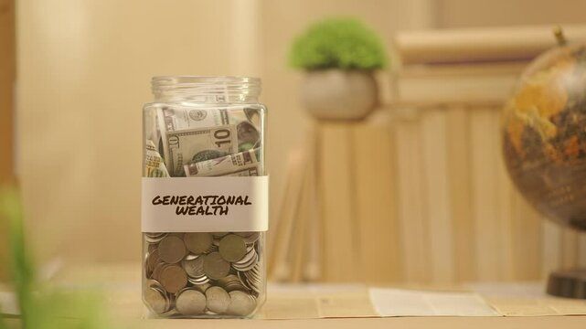 PERSON SAVING MONEY FOR GENERATIONAL WEALTH