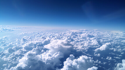 Naklejka premium sky and clouds