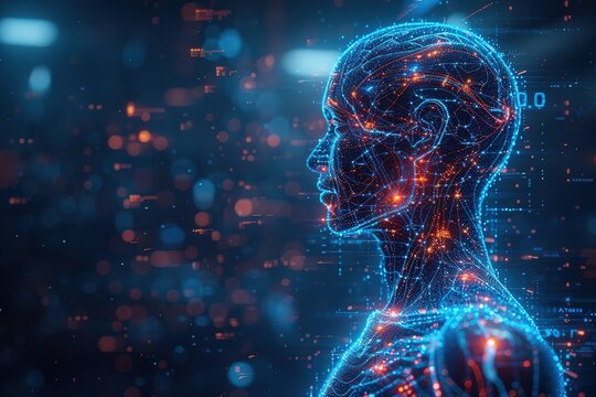 Abstract health medical science healthcare icon digital technology science concept modern innovation,Treatment,medicine on hi tech future blue background for wallpaper, template, web design