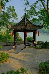 Fototapeta premium gazebo in the park