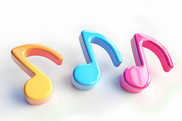 カラフルな音符くんのアイコン