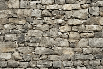 Fototapeta premium Processed collage of ancient stonework surface texture. Background for banner, backdrop or texture