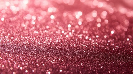 Rose gold glitter background pink red sparkling shiny wrapping paper texture for Christmas holiday seasonal wallpaper decoration. Generative ai