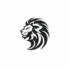 Fototapeta premium animal icon and logo on a white background Created with Generative AI technology
