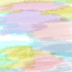 Pastel Dream: Abstract Watercolor Wash Background 