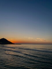 sunset over the sea © Alejandra