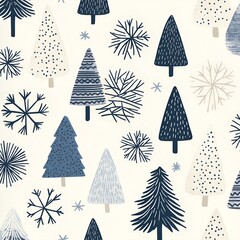 seamless christmas pattern