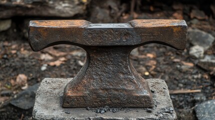 Old Rusty Anvil