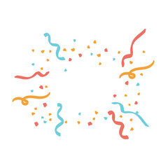 紙テープ　紙吹雪