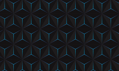 Geometric seamless pattern with diamonds