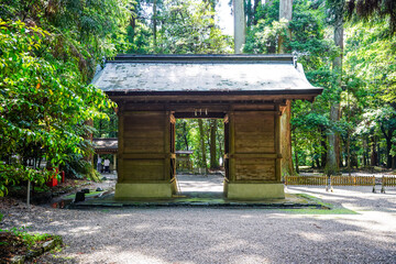 播磨国一宮 伊和神社 参道（兵庫県宍粟市）