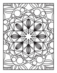 Ornamental mandala adult coloring book page. Mandala Coloring Book For Adult. Mandala Coloring Book. coloring page for children and adults.. 