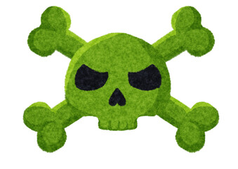 Obraz premium ドクロのマーク