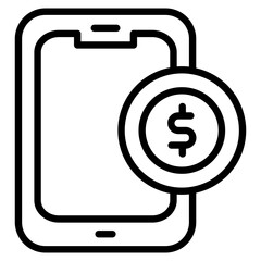 Mobile Banking Icon