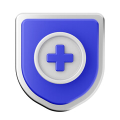 Fototapeta premium 3d shield icon