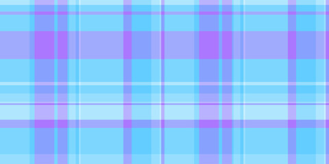 Greeting pattern background tartan, colourful textile plaid fabric. Drawing check texture vector seamless in cyan and blue colors.
