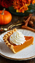 Delicious Homemade Pumpkin Pie for Fall Feast
