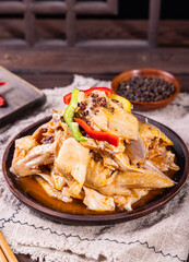 Zhumadian Runan county specialty food chili chicken