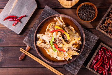 Zhumadian Runan county specialty food chili chicken