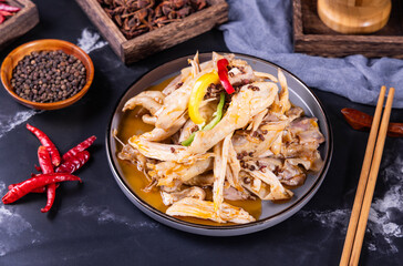 Zhumadian Runan county specialty food chili chicken