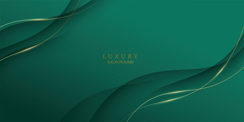 abstract background with luxury with golden line, vector  illustration 