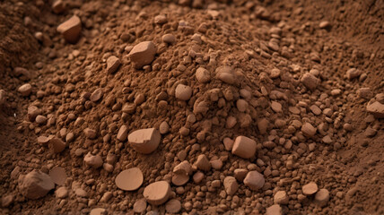 dense clay soil
