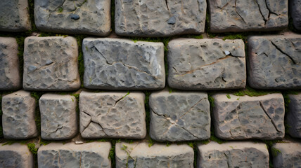 Fototapeta premium an aged cobblestone path