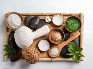 Spa AI-generated photo.