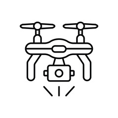 Drones icon vector stock illustration