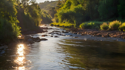 Fototapeta premium the river