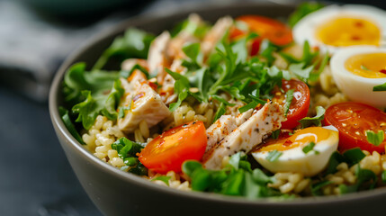 Bowl Food And Spoon Bed Sty