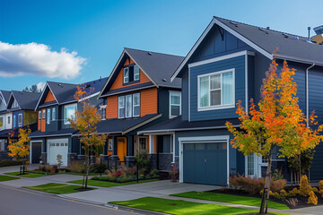 Obraz premium real estate concept photography modern style