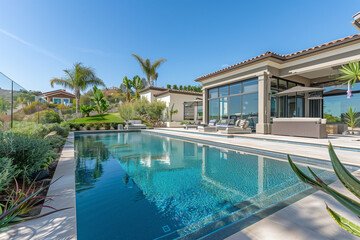 Fototapeta premium real estate concept photography modern style