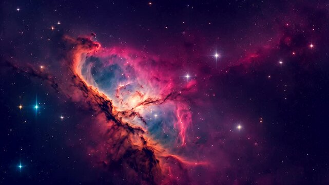 Embark on a cosmic adventure through parallel universes, exploring distant planets and stars in a galaxy filled with mystery, wonder, and the beauty of deep space exploration.