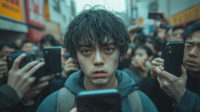 SNSで監視されるイメージ