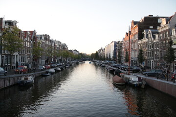 City Canal in Amsterdam 
