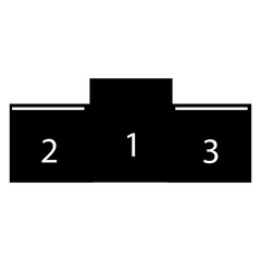 podium with pedestal