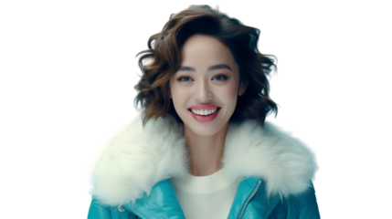 A Banner Featuring a Beautiful Woman Holding a Coffee Cup