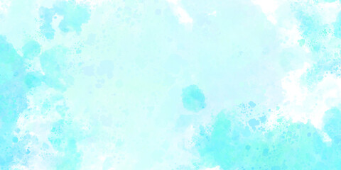 Abstract watercolor wash pastel blue texture  background