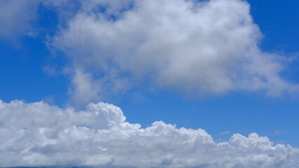 blue sky with clouds