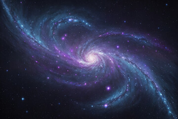 spiral galaxy background