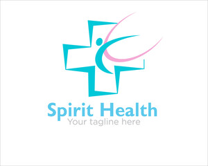 spirit health logo designs for medical service