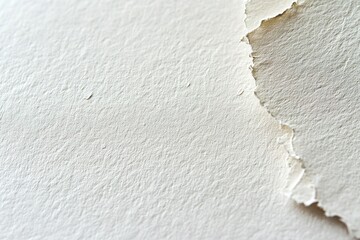 Background Texture of White Recycled Craft Paper Cardboard