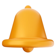 3d notification bell icon