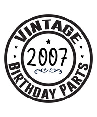 Vintage SVG, Vintage SVG Bundle, Vintage SVG cut File, Vintage SVG T-Shirt, Vintage 2003 Birthday Parts Svg, Birthday Cut File Cricut, Vintage Designs, Svg, Jpg, Pdf, Dxf, Png, Vintage Bundle
