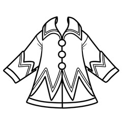 Сardigan for the New Year's Elf costume